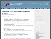 Tablet Screenshot of hgv-raketen.de
